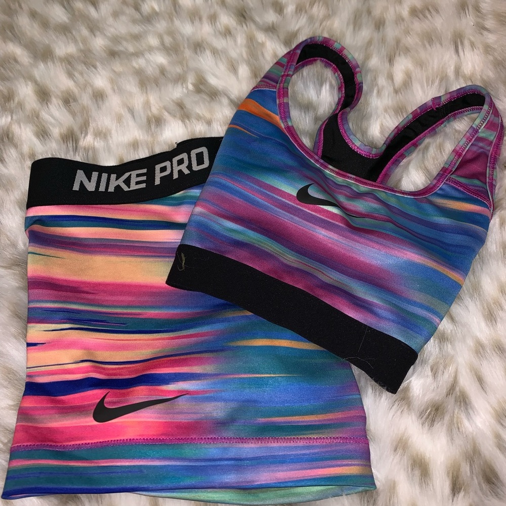 Nike Pro Set- Sports Bra & Short